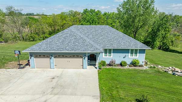 5.35 Acres of Land with Home for Sale in Indianola, Iowa