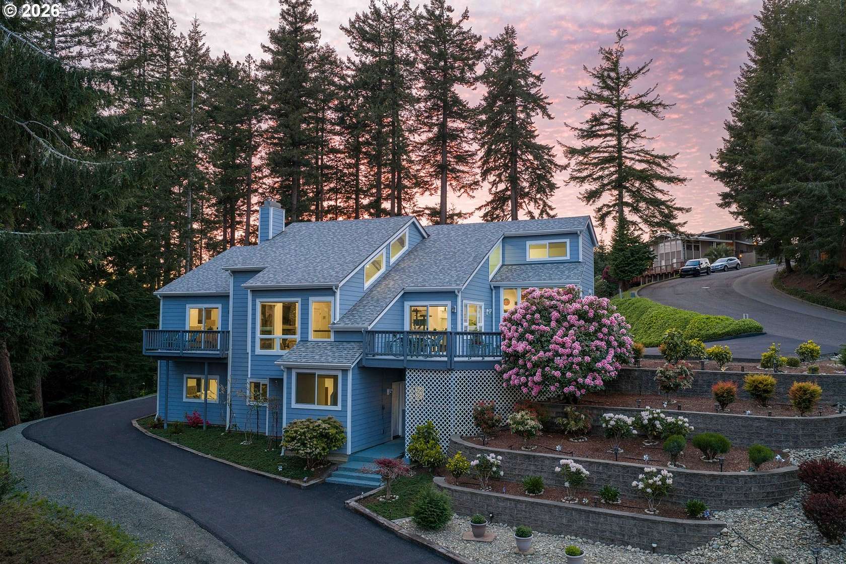 1.9 Acres of Land with Home for Sale in Coos Bay, Oregon