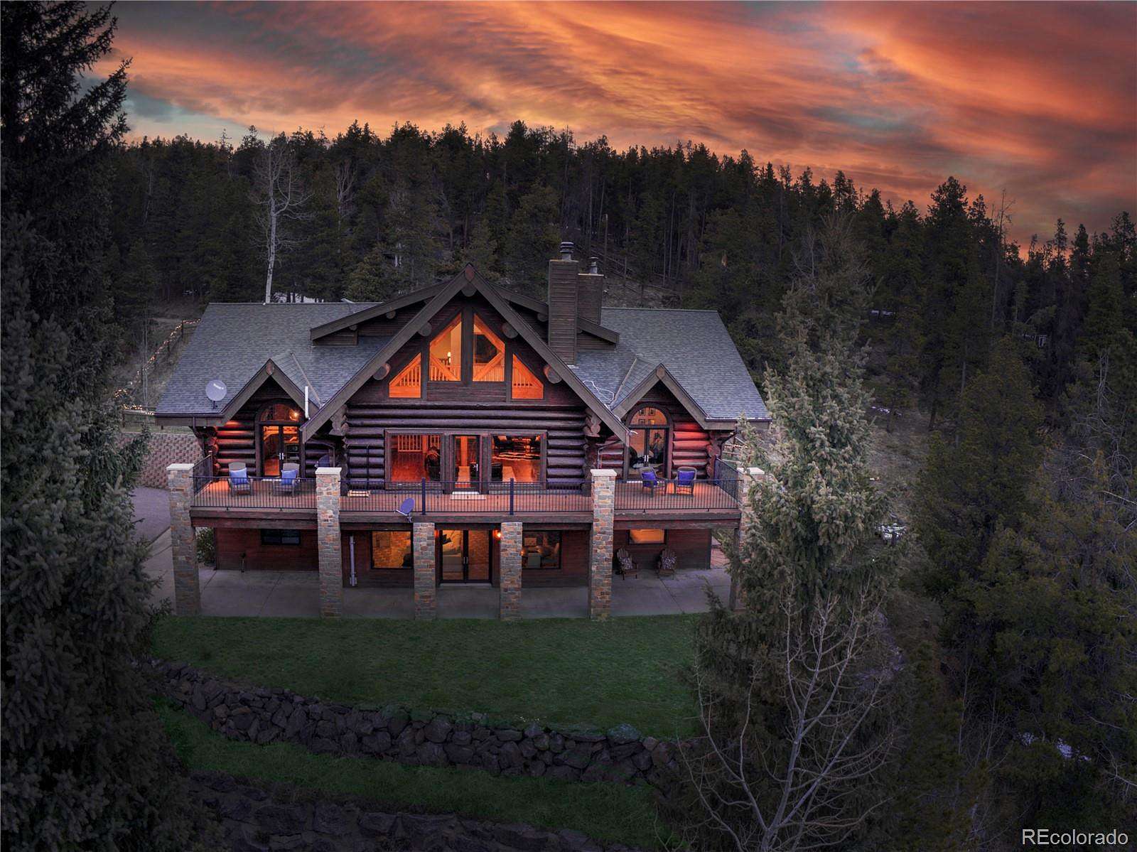 7 Acres of Land with Home for Sale in Evergreen, Colorado