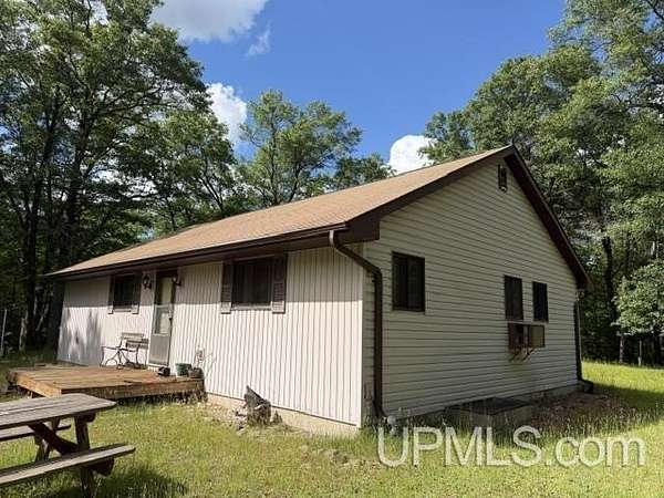 24.3 Acres of Recreational Land with Home for Sale in Dunbar Town, Wisconsin