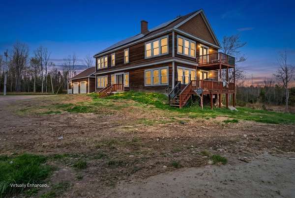 56 Acres of Land with Home for Sale in Dover-Foxcroft, Maine
