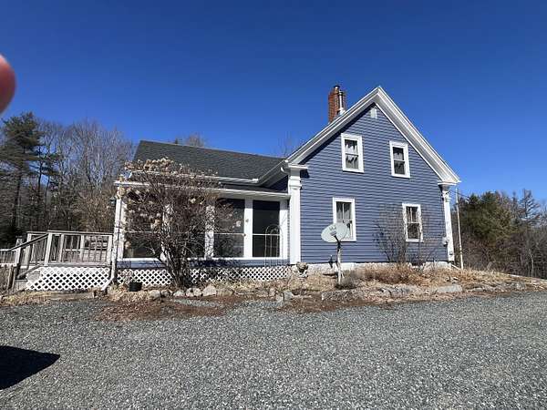 6.7 Acres of Land with Home for Sale in Steuben, Maine
