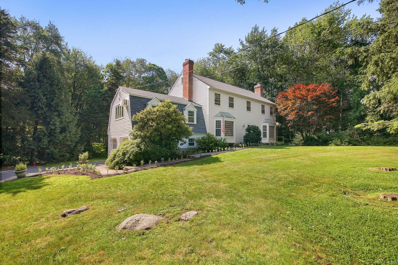 2 Acres of Land with Home for Sale in Wilton, Connecticut