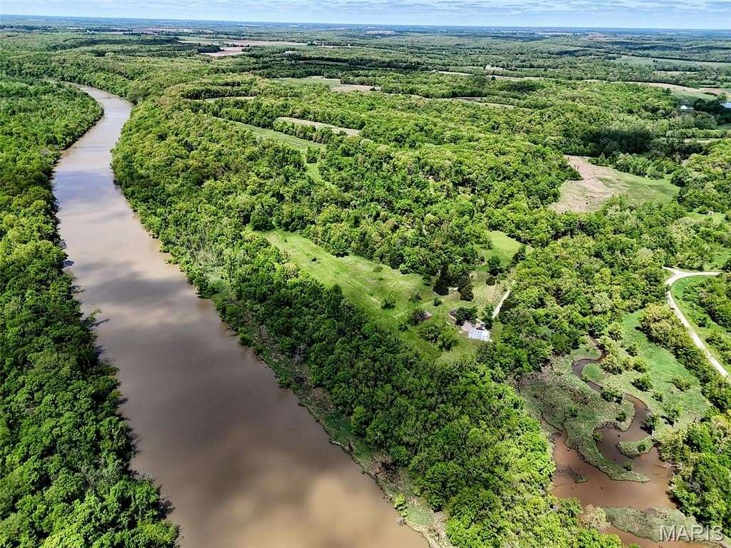 53.8 Acres of Recreational Land with Home for Sale in Center, Missouri