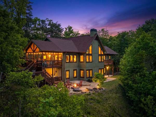 6.77 Acres of Land with Home for Sale in Young Harris, Georgia