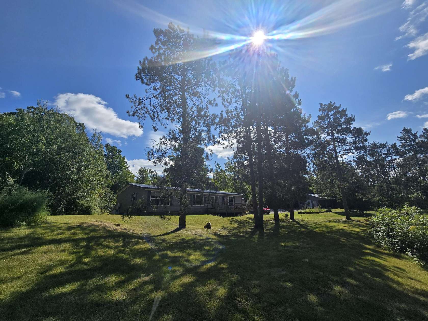 8.75 Acres of Land with Home for Sale in Fairview, Michigan
