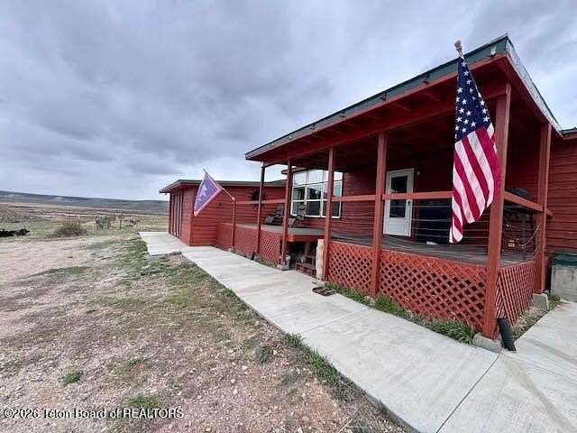 37 Acres of Agricultural Land with Home for Sale in La Barge, Wyoming