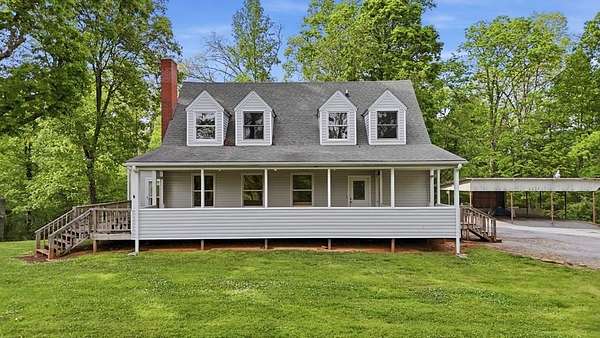 1.7 Acres of Land with Home for Sale in Franklin, North Carolina