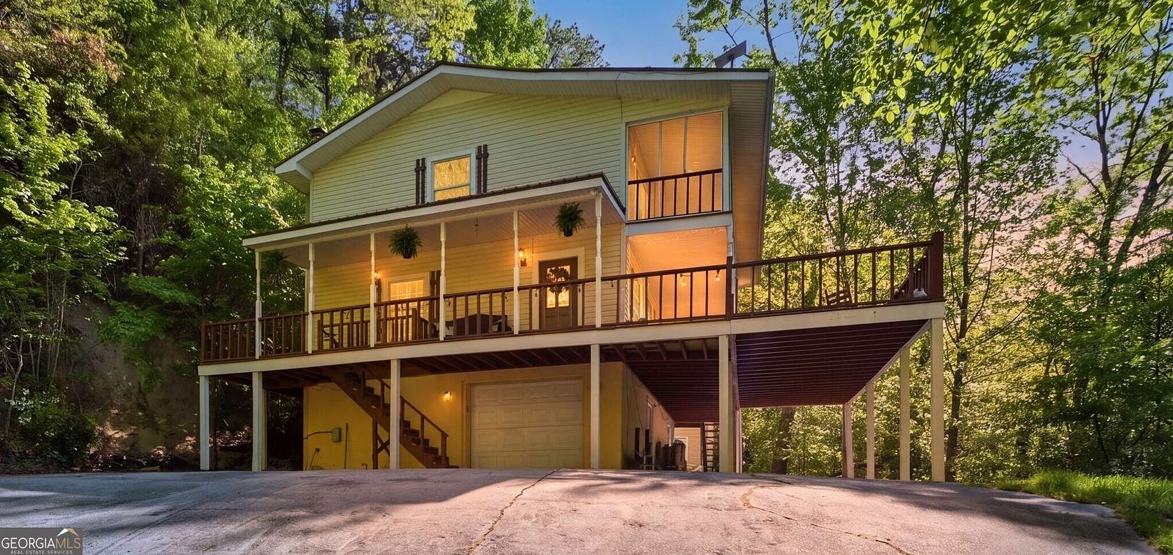 5.75 Acres of Land with Home for Sale in Clayton, Georgia