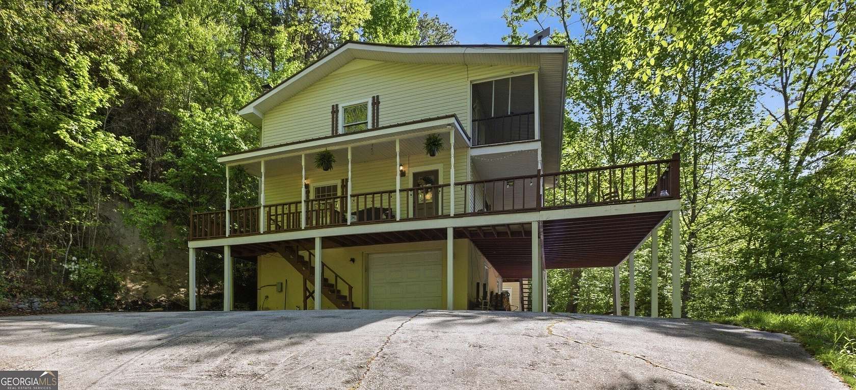 5.75 Acres of Land with Home for Sale in Clayton, Georgia