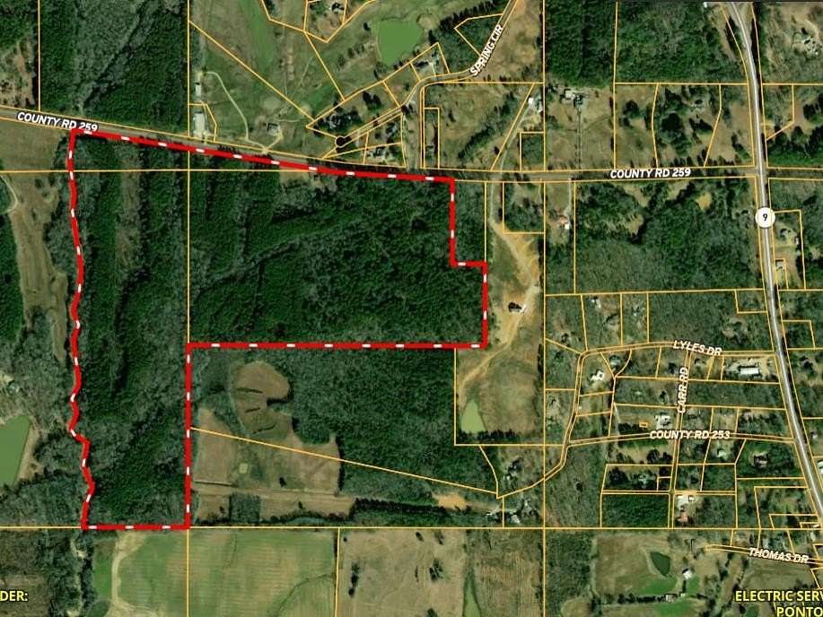 117 Acres of Land for Sale in Bruce, Mississippi