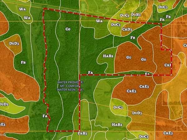 117 Acres of Land for Sale in Bruce, Mississippi