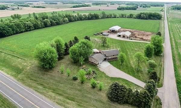 40 Acres of Agricultural Land with Home for Sale in Royalton, Minnesota