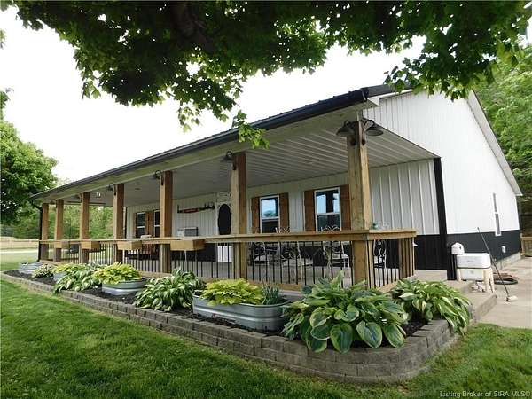 6.21 Acres of Land with Home for Sale in Corydon, Indiana