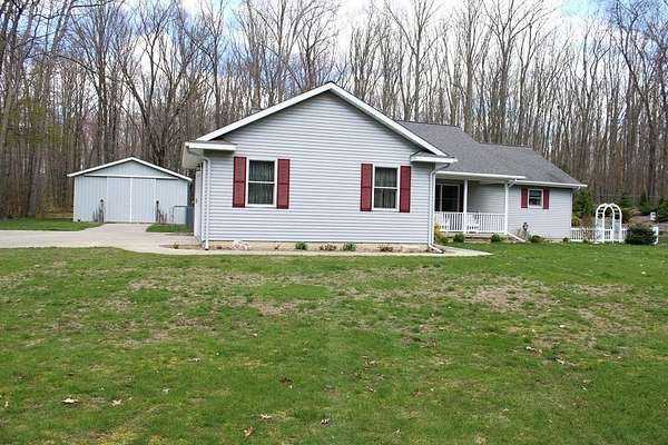 1.82 Acres of Land with Home for Sale in Harrison, Michigan
