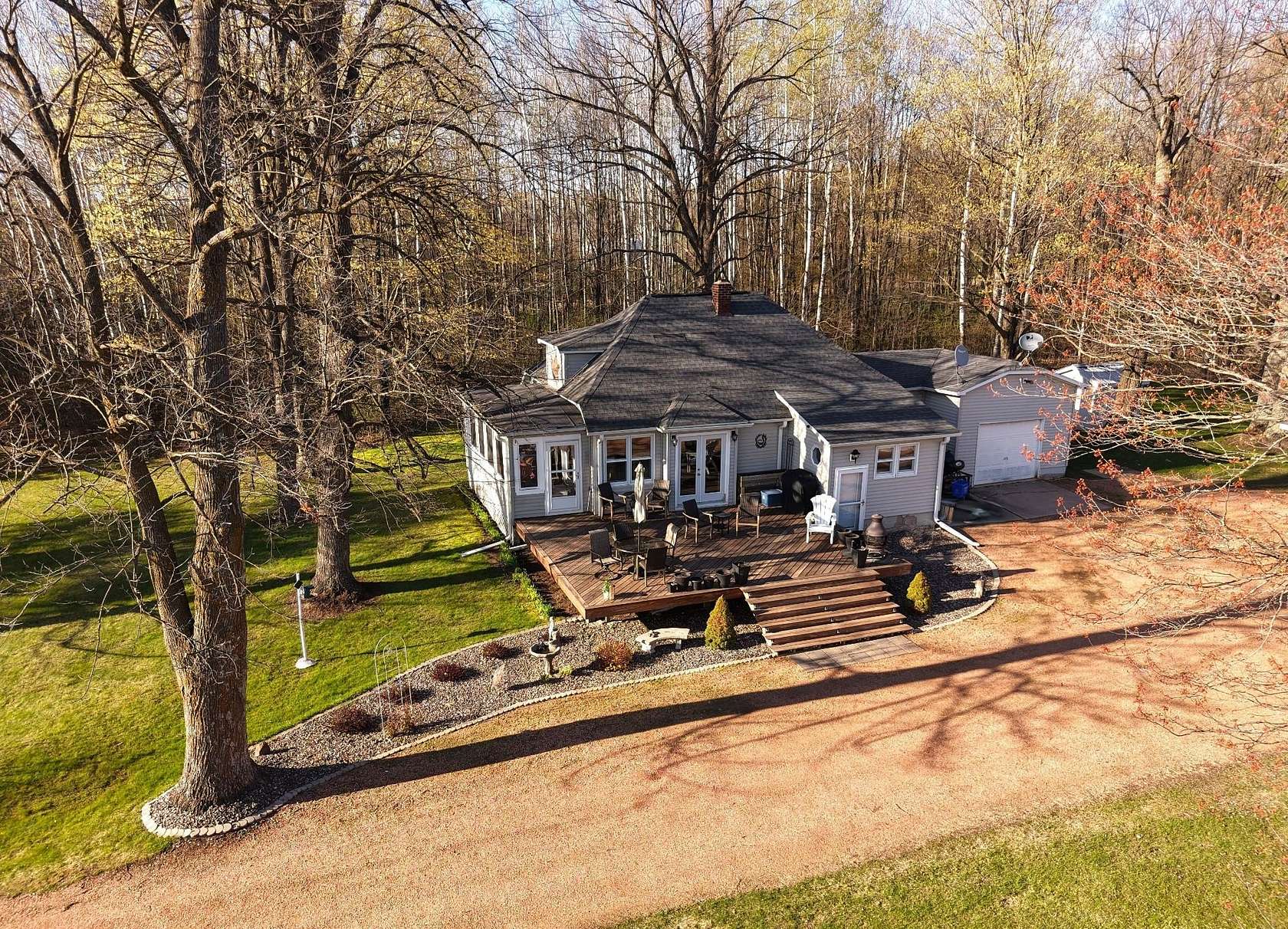 35 Acres of Land with Home for Sale in Catawba, Wisconsin