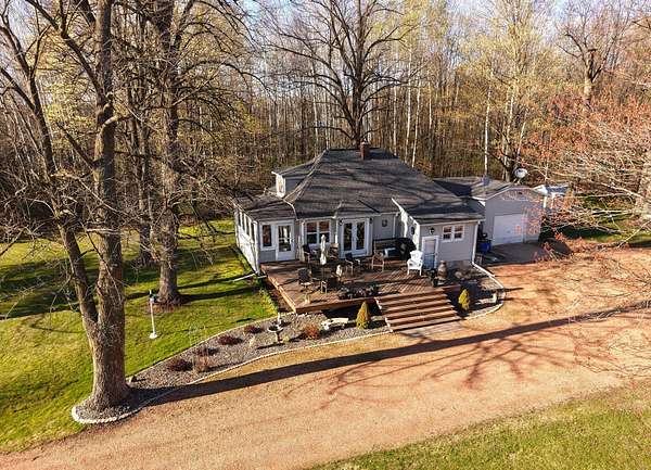 35 Acres of Land with Home for Sale in Catawba, Wisconsin