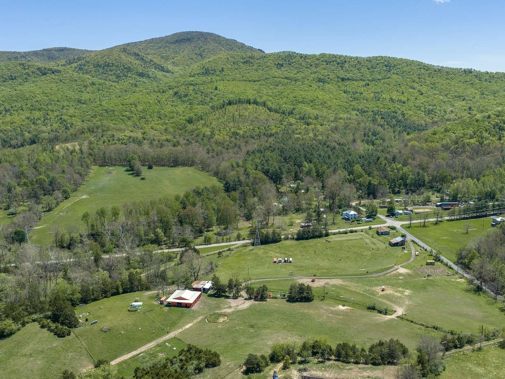 35.5 Acres of Land with Home for Sale in Goshen, Virginia