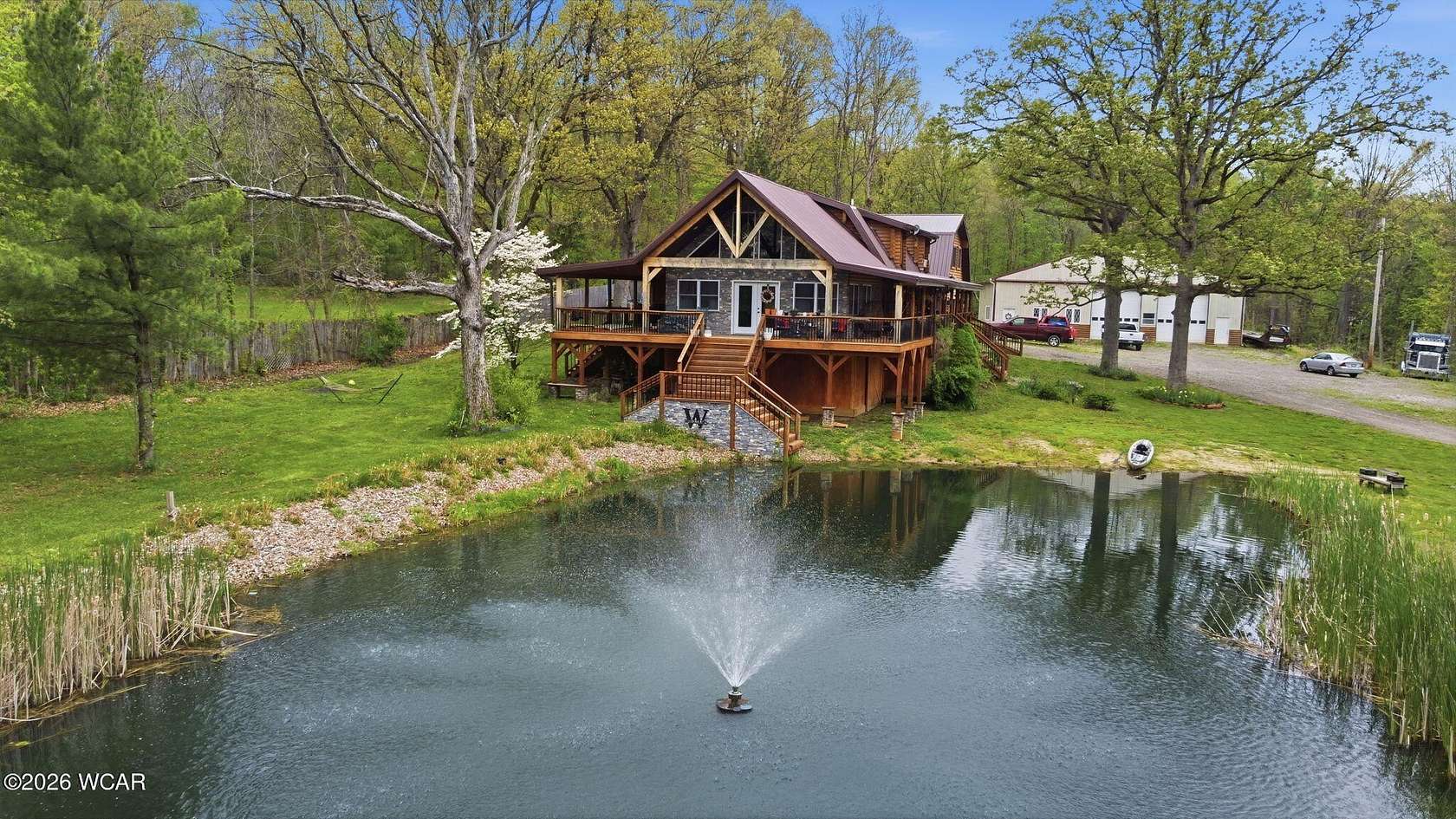 6.85 Acres of Land with Home for Sale in Marion, Ohio
