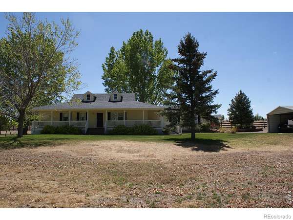 5 Acres of Land with Home for Sale in Berthoud, Colorado