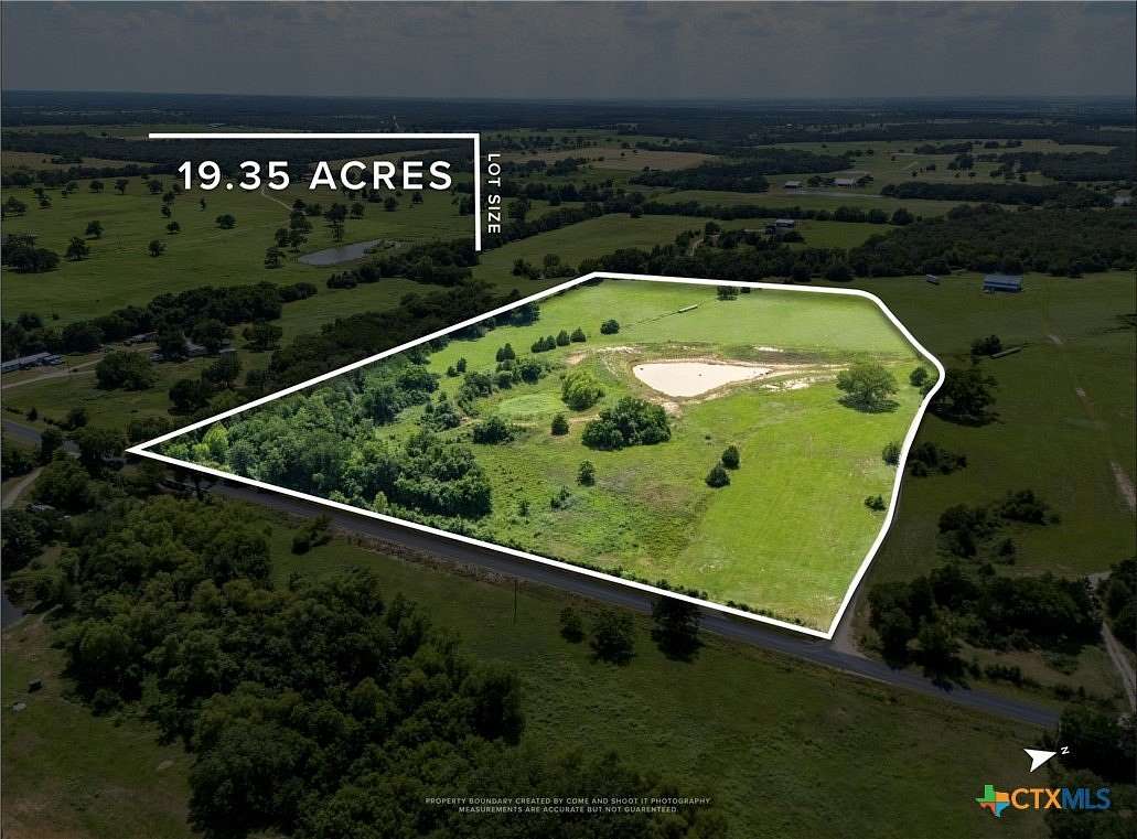 19.4 Acres of Land for Sale in Thrall, Texas