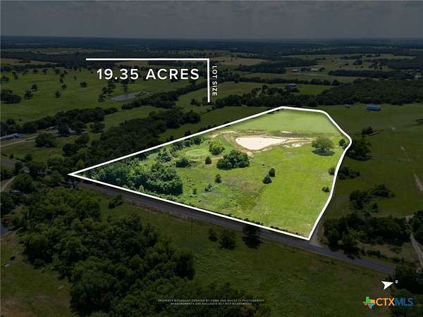19.4 Acres of Land for Sale in Thrall, Texas