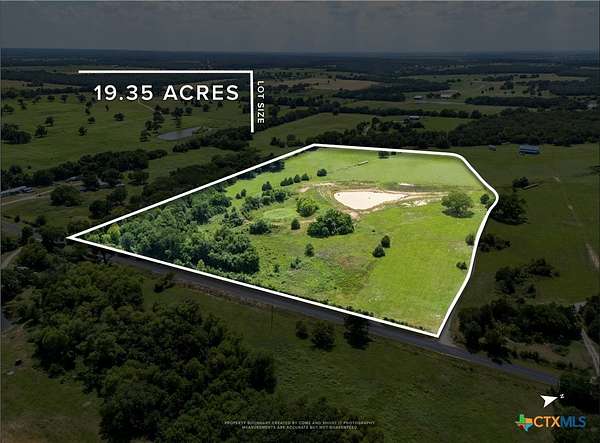 19.4 Acres of Land for Sale in Thrall, Texas