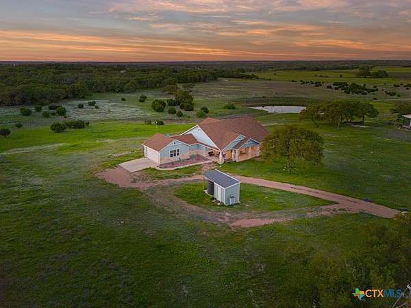 5 Acres of Land with Home for Sale in Lampasas, Texas