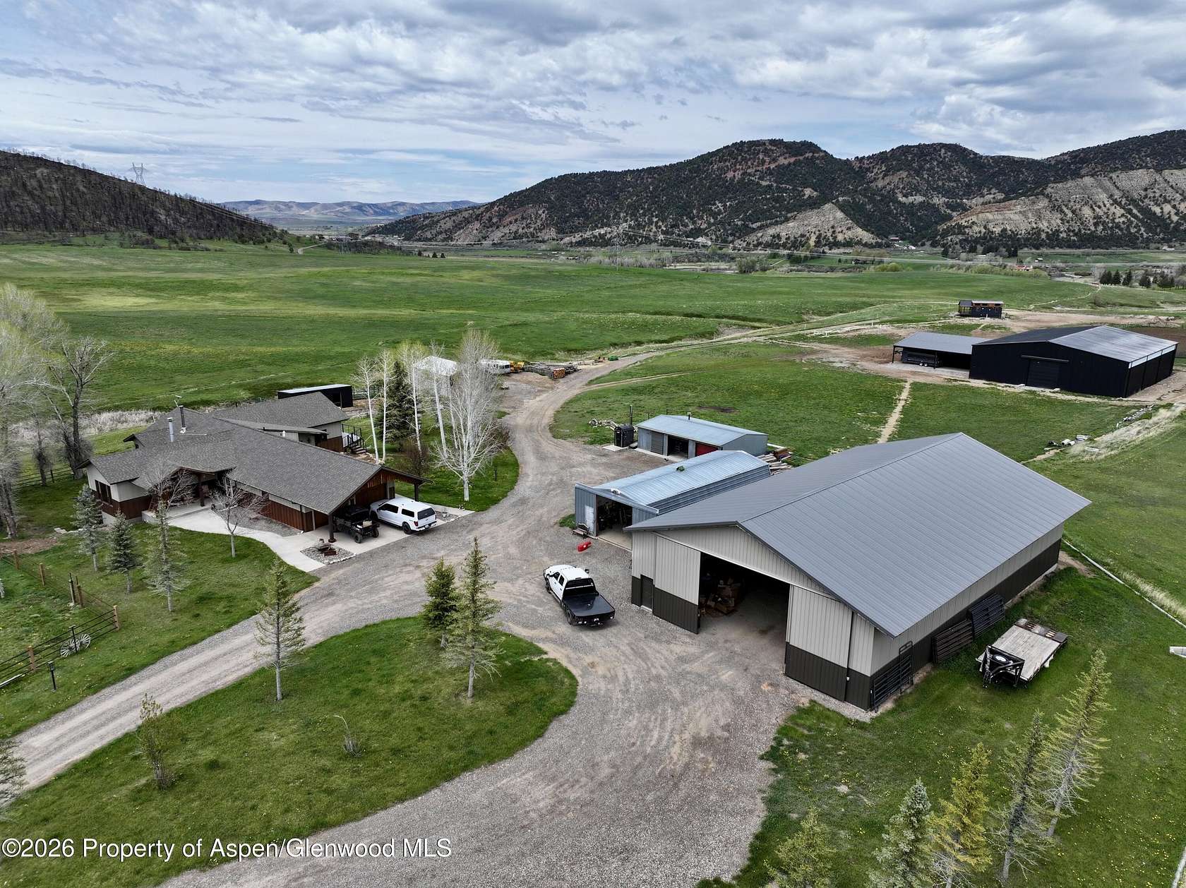 88.4 Acres of Agricultural Land with Home for Sale in Meeker, Colorado