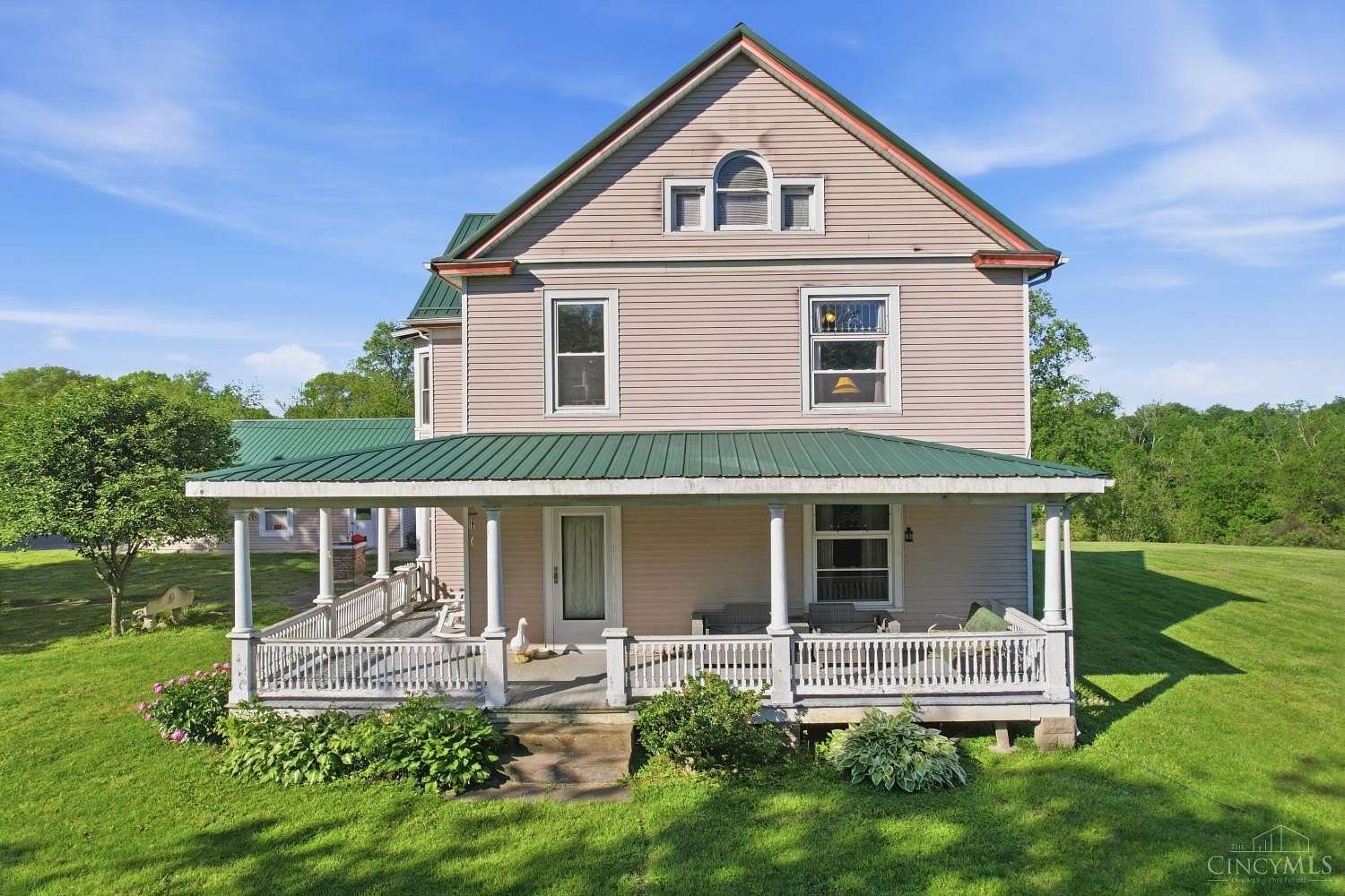 20.6 Acres of Agricultural Land with Home for Sale in Tate Township, Ohio