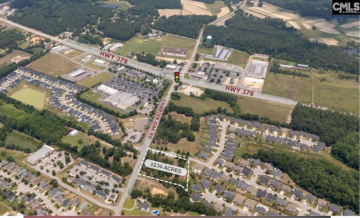 2.14 Acres of Commercial Land for Sale in Lexington, South Carolina