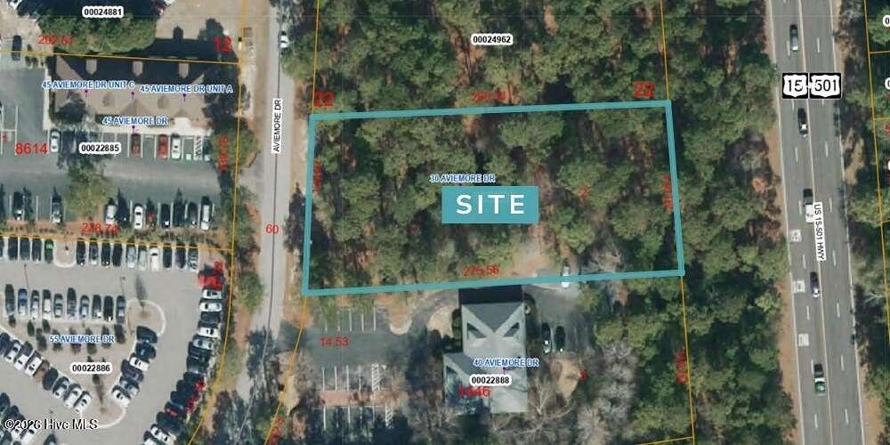 0.79 Acres of Commercial Land for Sale in Pinehurst, North Carolina