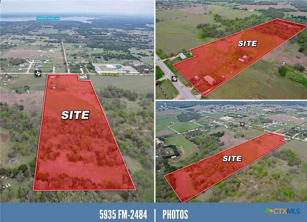 13 Acres of Commercial Land for Sale in Salado, Texas