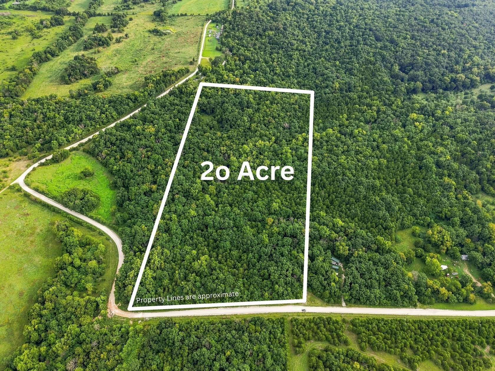 20 Acres of Recreational & Residential Land for Sale in Goodson, Missouri