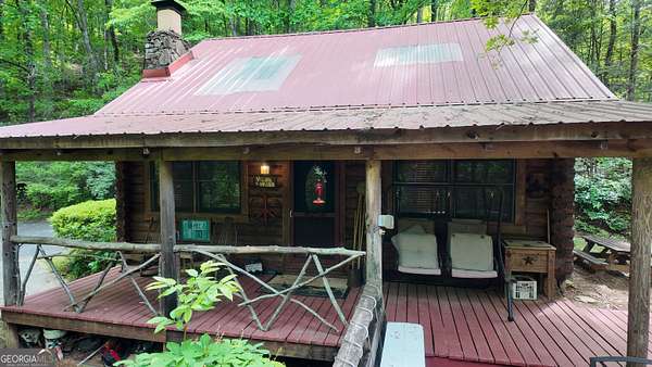 5.6 Acres of Land with Home for Sale in Helen, Georgia