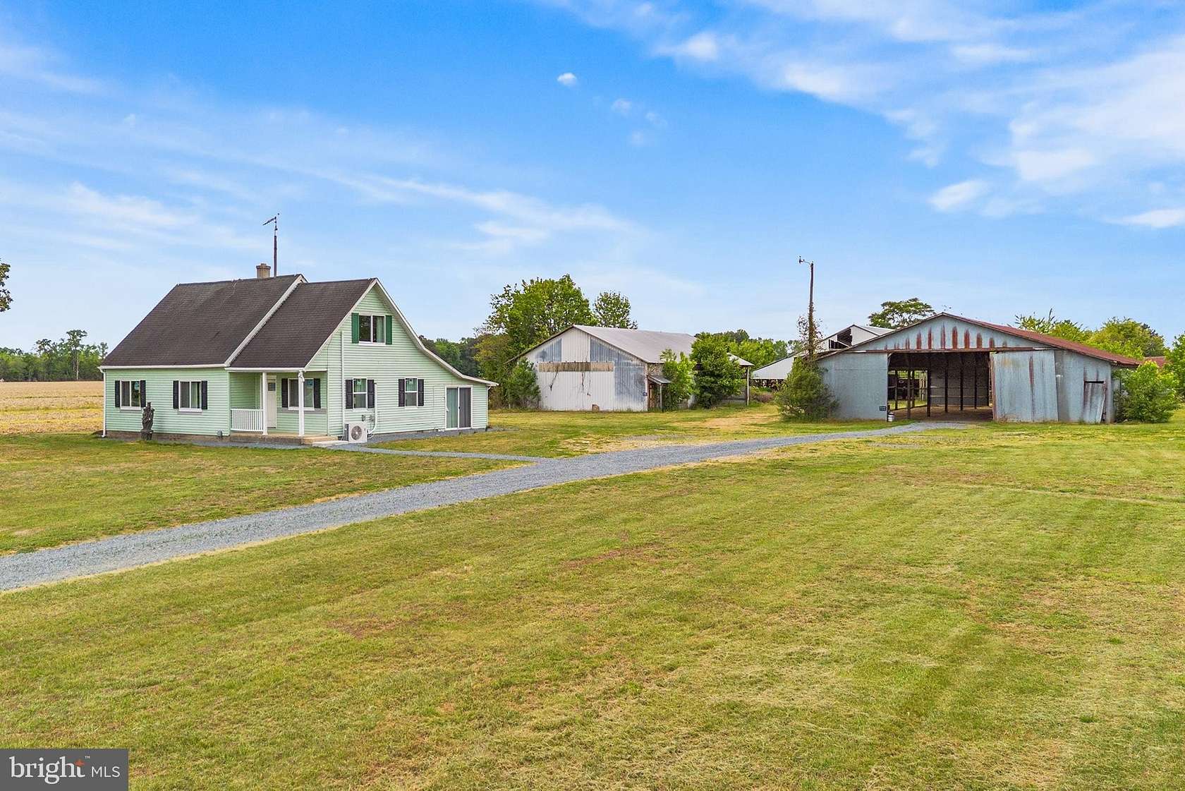 17.4 Acres of Land with Home for Sale in Federalsburg, Maryland