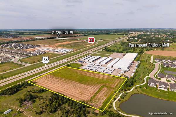 5.12 Acres of Commercial Land for Auction in Wichita, Kansas