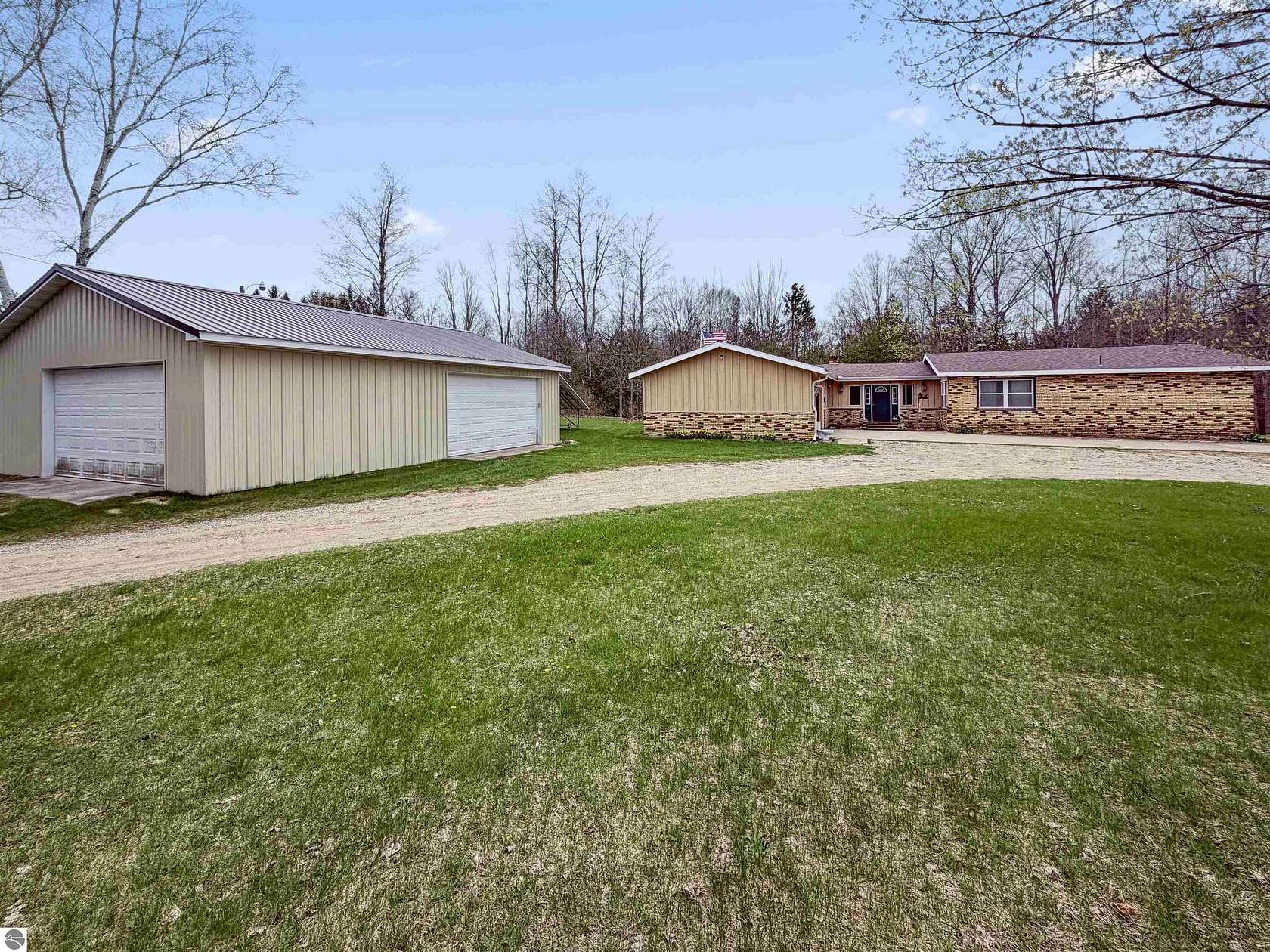 5.23 Acres of Land with Home for Sale in Mesick, Michigan
