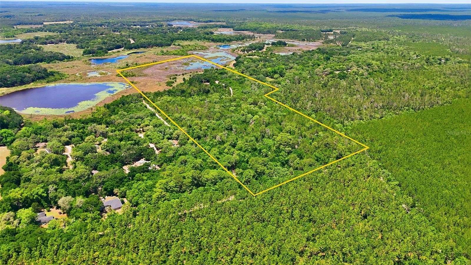 43 Acres of Agricultural Land with Home for Sale in Umatilla, Florida