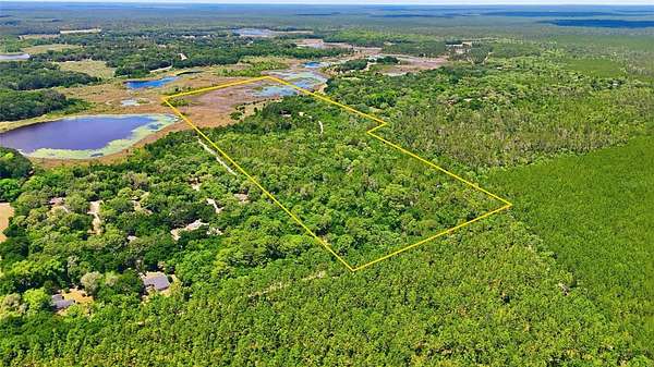 43 Acres of Agricultural Land with Home for Sale in Umatilla, Florida