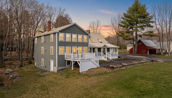 5.7 Acres of Land with Home for Sale in Parsonsfield, Maine