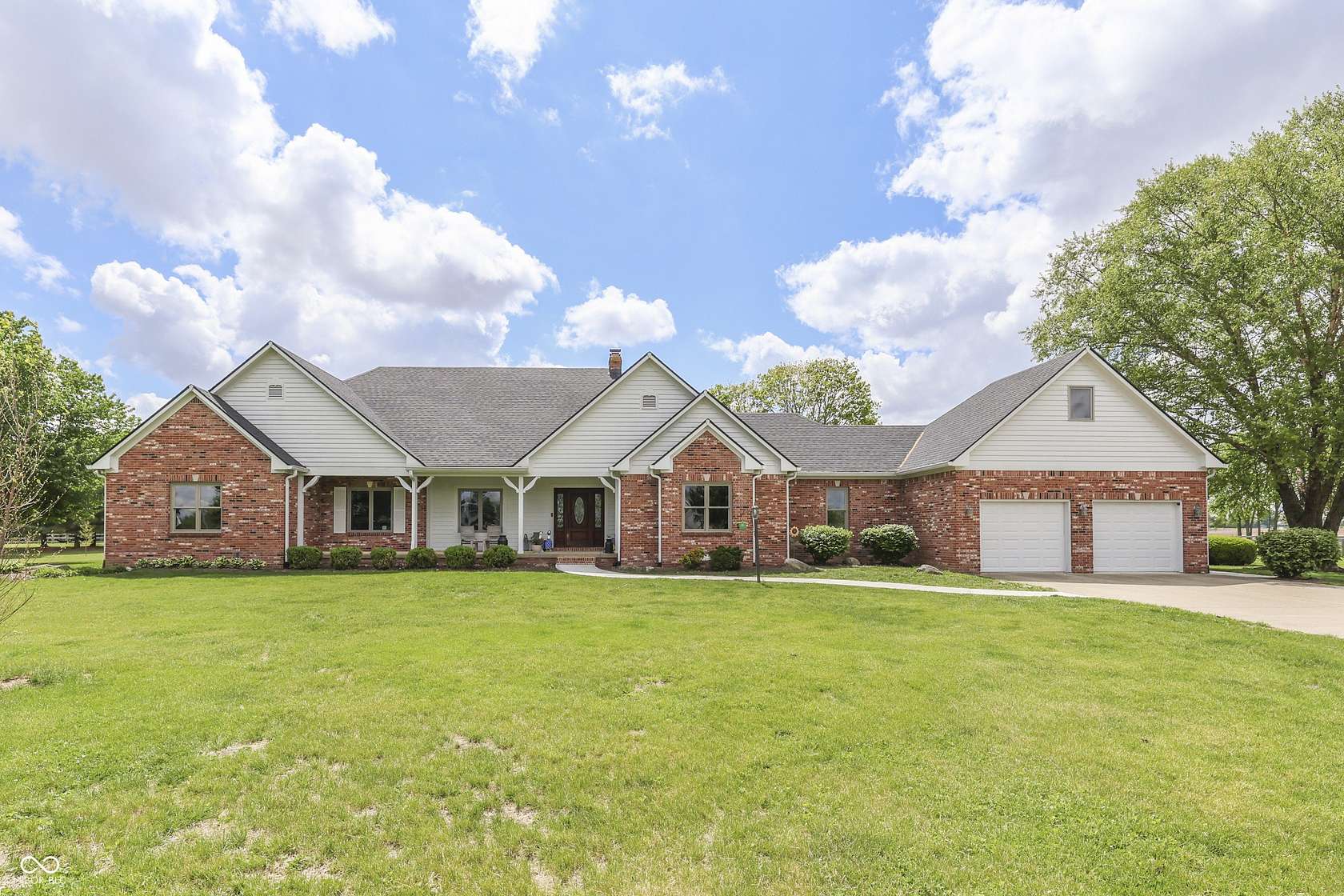 10.2 Acres of Land with Home for Sale in Franklin, Indiana