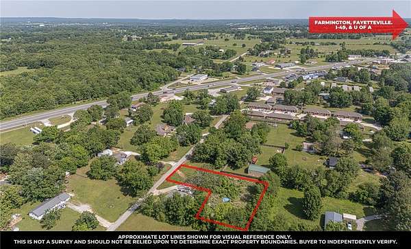 0.75 Acres of Land for Sale in Prairie Grove, Arkansas