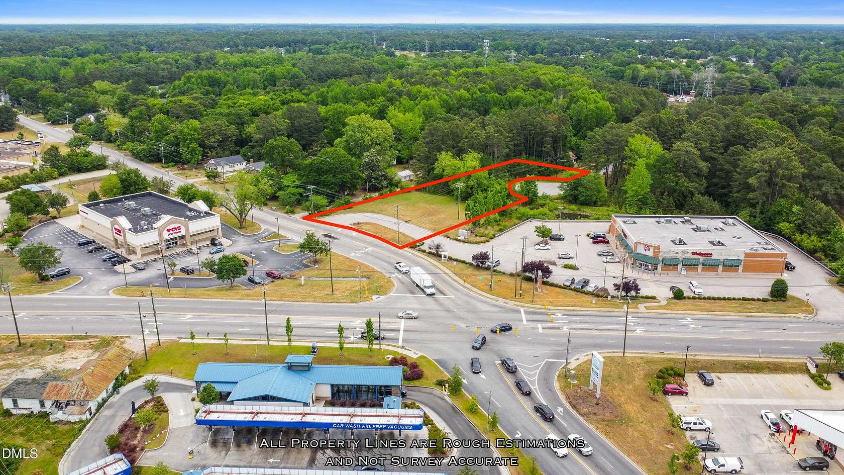 1.3 Acres of Commercial Land for Sale in Rocky Mount, North Carolina