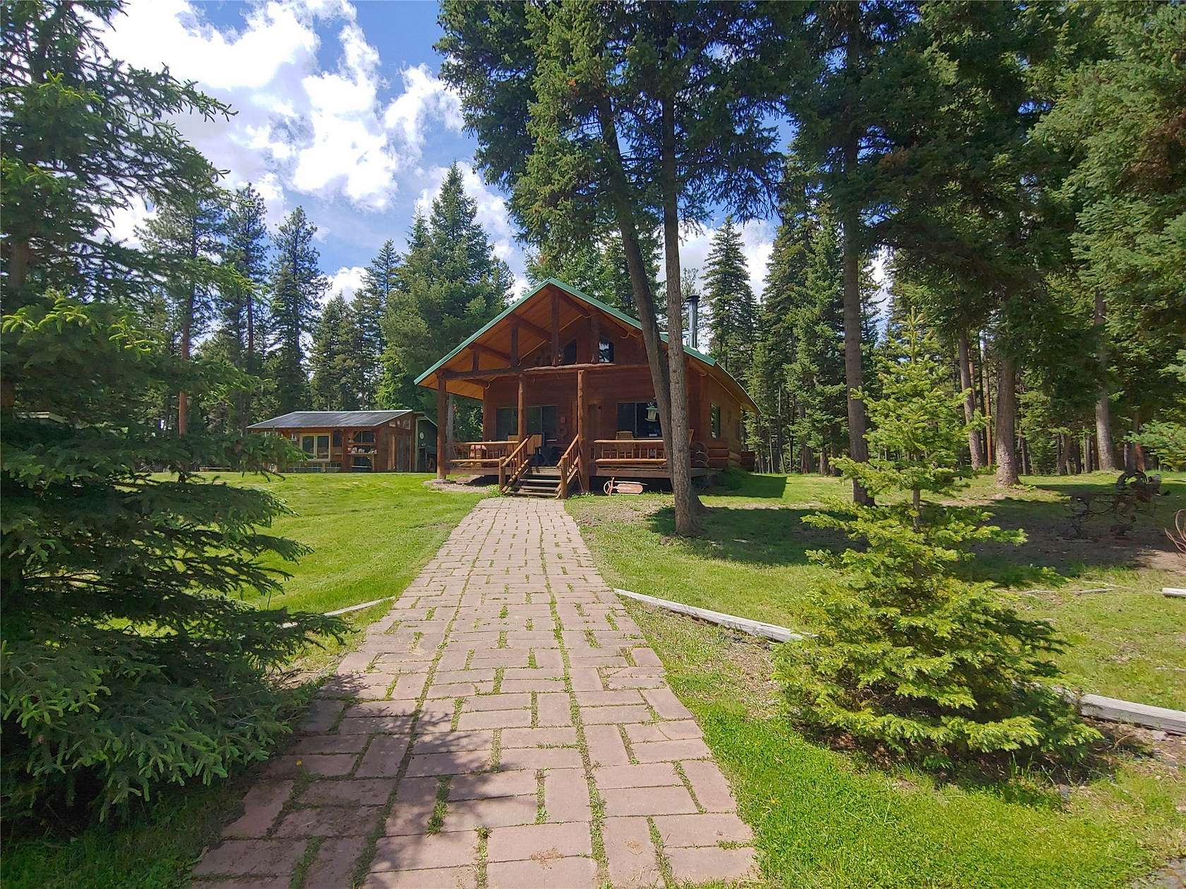 4.89 Acres of Land with Home for Sale in Condon, Montana