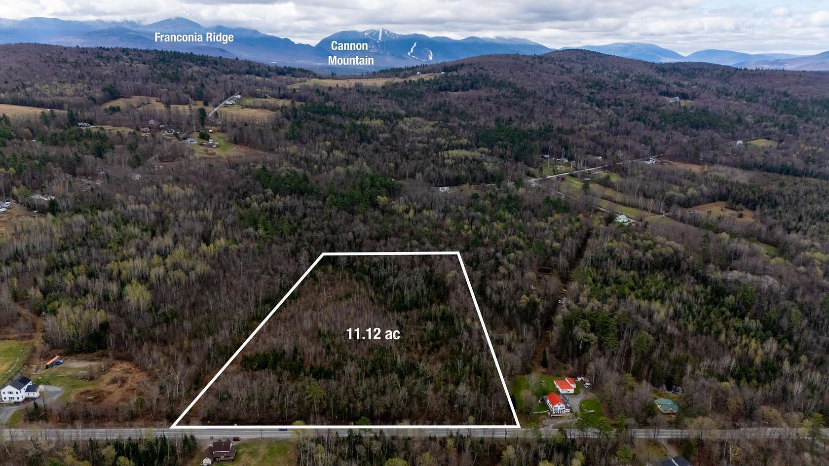 11.1 Acres of Land for Sale in Bethlehem, New Hampshire