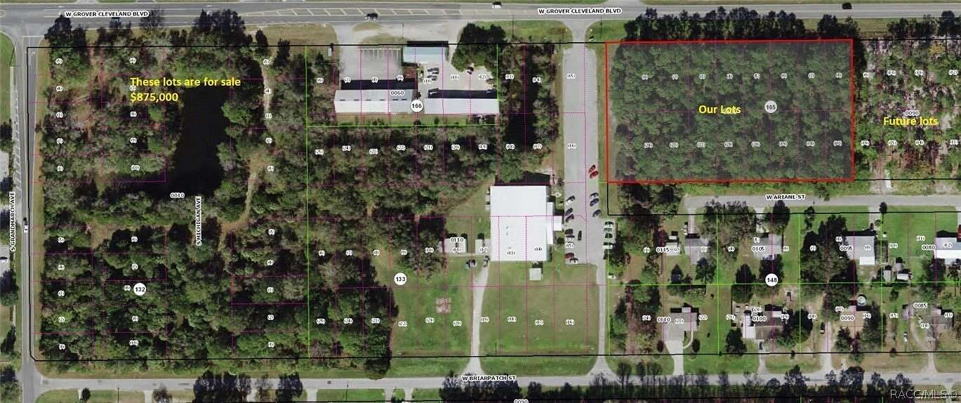 2.63 Acres of Commercial Land for Sale in Homosassa, Florida
