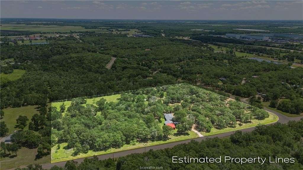 10 Acres of Land with Home for Sale in Bryan, Texas