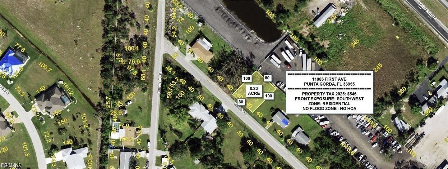 0.23 Acres of Residential Land for Sale in Punta Gorda, Florida