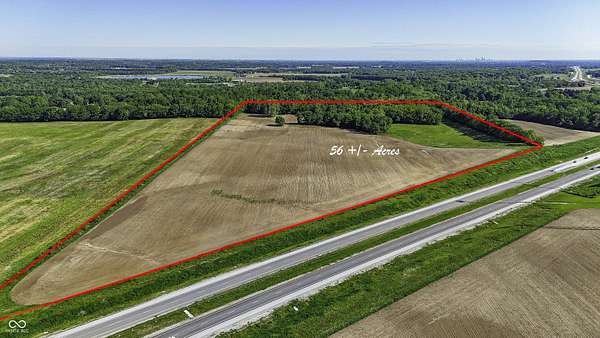 56.1 Acres of Agricultural & Residential Land for Sale in Martinsville, Indiana